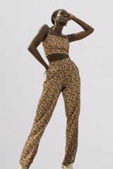 Mosaic Straight Pants