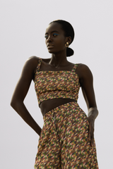 Mosaic Straight Pants