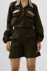 Pocket-Detailed Shorts